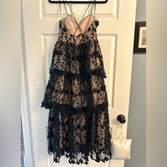 Endless Rose Crochet Layered Midi Dress - Picture 5 of 6